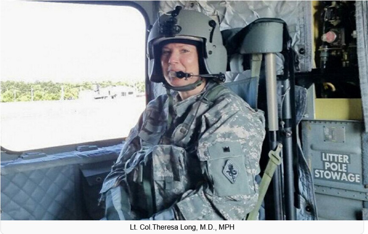 military pilot in cockpit