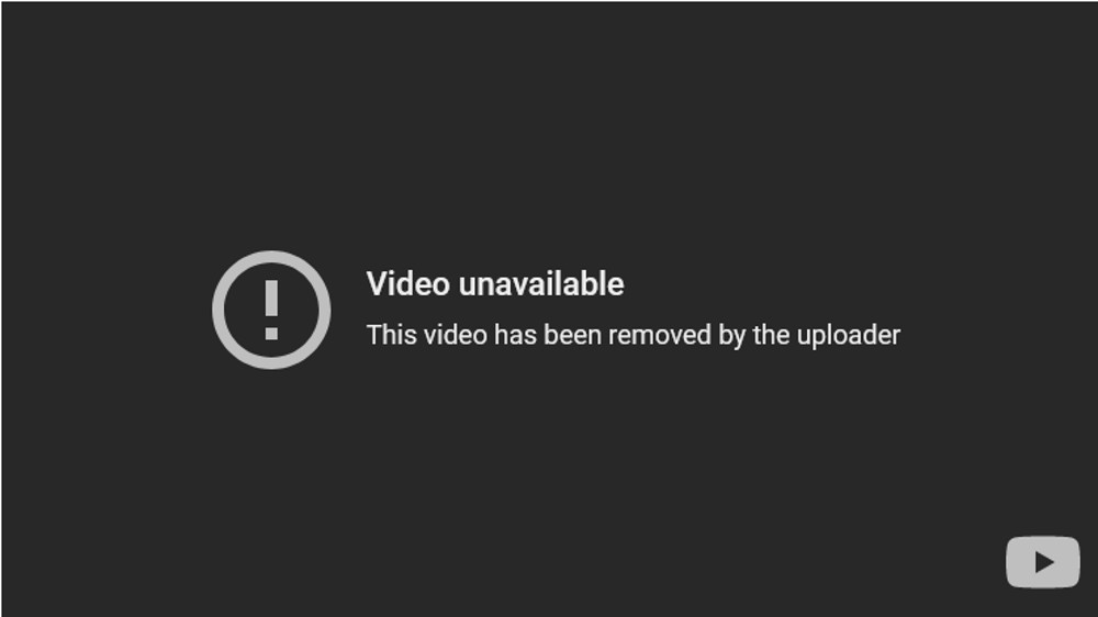 video unavailable youtube