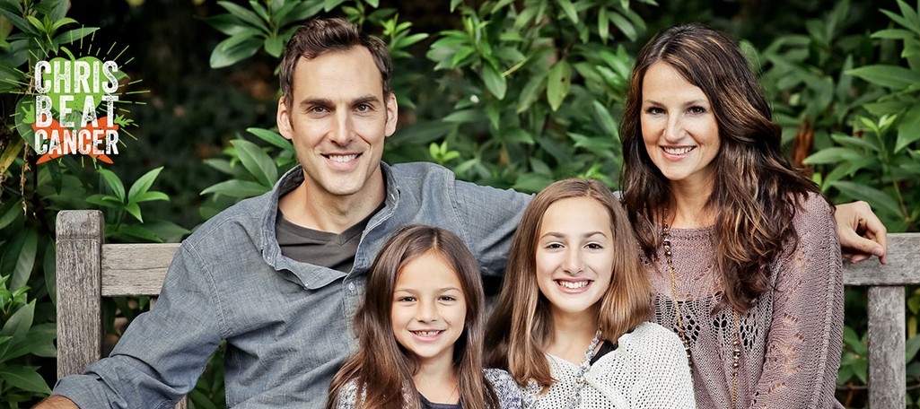 Chris Wark and his family