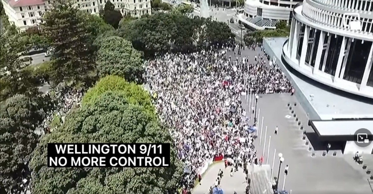 wellington protest 16 dec 21