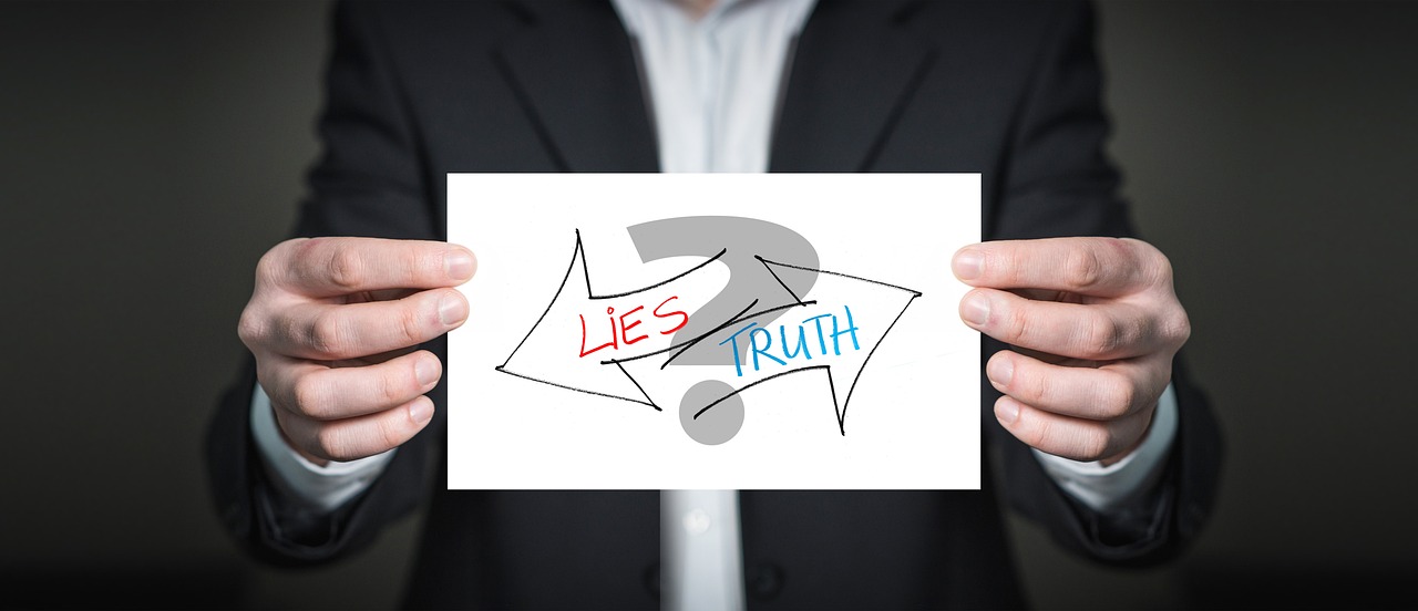 truth and lies pixabay.com